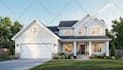 render 3d architectural exterior home design, interior house walkthrough video