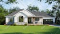 create a realistic 3d exterior rendering