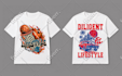create custom streetwear t shirt design and graphic design