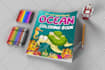 create kids coloring book cover and interior design for kdp