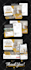 design eddm postcard, invitation card, flyer, brochure, social media kits