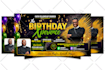 do exceptional social media,event or church flyer in 5 hours