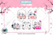 create custom cute and chibi twitch emotes and sub badges for your stream
