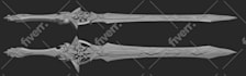 do 3d models detailed sculpture models