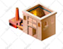 make isometric art for game
