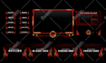 design amazing stream twitch overlay