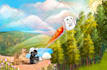 make children story book illustrations
