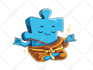draw cute cartoon animal characters or mascot