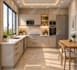 do modern 3d rendering and 3d interior design for kitchen, bedroom, bathroom
