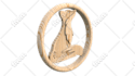 make 3d model from 2d logo, image