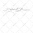 design handwritten signature, scripted and calligraphy logo