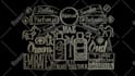 do hand drawn chalk lettering