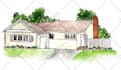 draw your home in watercolor