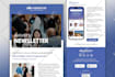 design mailchimp newsletter email template within 6 hrs