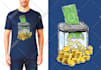 hand draw a tshirt design for you ready for print