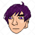 make your autoportrait in hotline miami art style