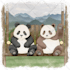 draw watercolor children story book illustrations