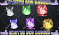 create twitch sub badges and twitch emotes and sub badges