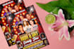 design comedy night,  karaoke, open mic, club,  event flyer