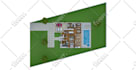 create 3d floor plan, 2d floor plan, rendering