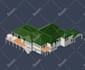 create model low poly 3d building for you in blender