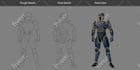 create aaa character design, concept art for you