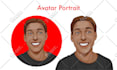 draw an avatar cartoon portrait from your photo