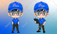 draw chibi character with anime style for mascot, avatar, merchandise