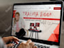 design a professional website banner or header