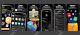 design app screenshots for play store and app store