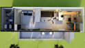 create professional 3d floor plan , sketchup 3d model , rendering, walkthrough