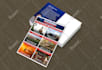 design promotional postcard, direct mail eddm or rack card