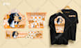 design awesome vintage logo with hand drawn illustration