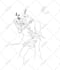 draw aesthetic line art illustration within 24 hours
