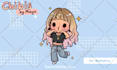 draw a cute full body chibi art for you