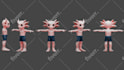 create 3d character and assets for video games