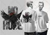 create a custom rebel illustrated t shirt design
