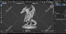 sculpt 3d miniature model warhammer 40k dnd tabletop 3d figurine for 3d printing