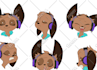 make character design turnaround concept sheet illustration