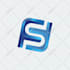 do modern minimalist tech technology startup crypto token saas security app logo