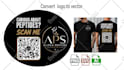 convert jpg png to vector, redraw logo to ai, eps, svg, PDF