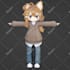 do 3d vrchat avatar vtuber character model character design vr rigging nsfw