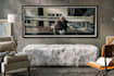 create professional and realistic picture art mockups