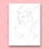 draw continuous one line art from your pet portrait