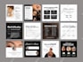 create signature and elegant instagram branding kit on canva