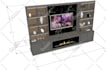 do ,custom cabinets, closet, media wall