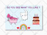 design amazon thank you card, product insert, package insert