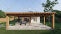 do 3d backyard landscape design patio pergola deck gazebo fireplace bbq kitchen