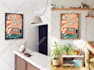 put your image or photo into a frame poster mockup