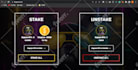create an nft staking website with reward and affialiate system